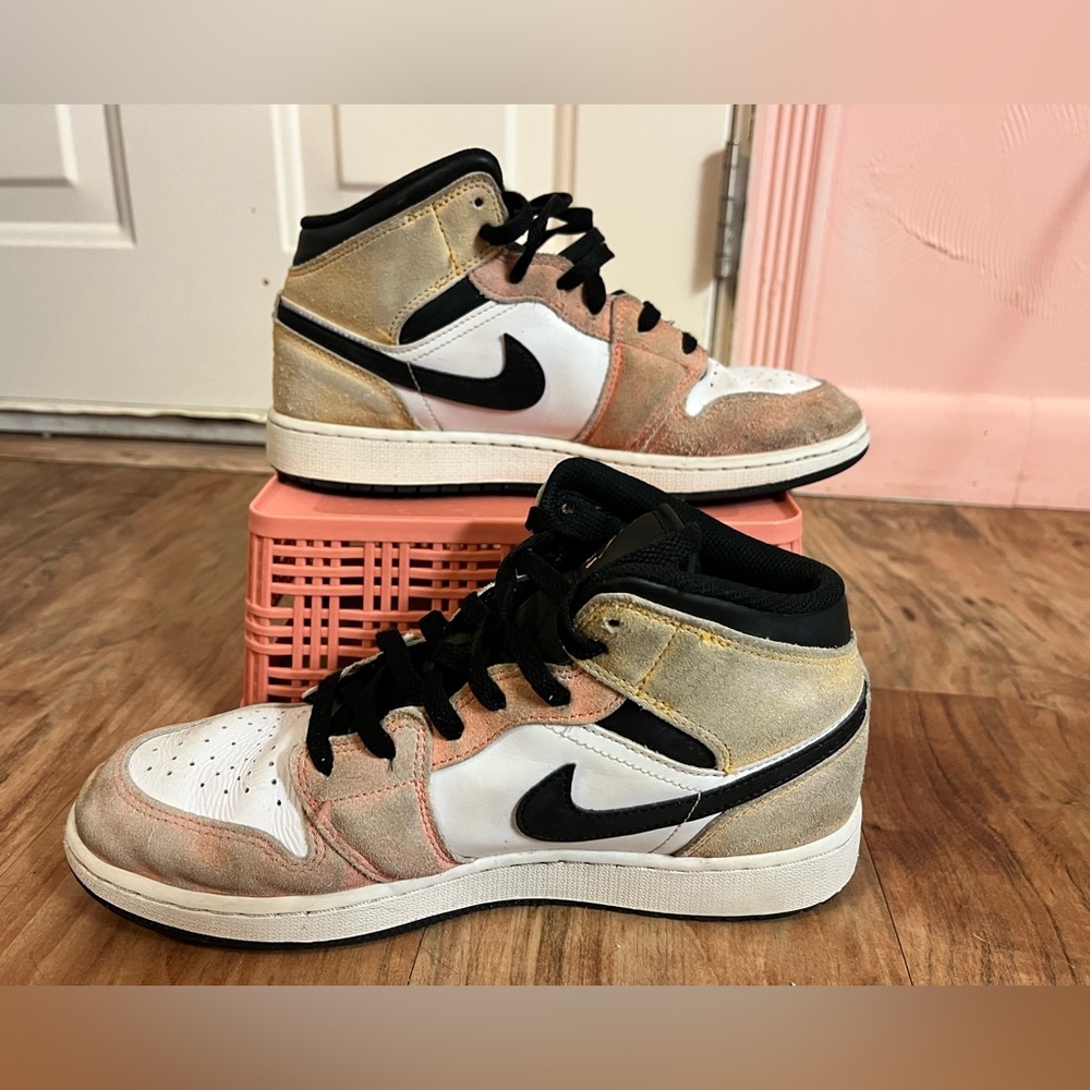 Nike Air Jordan Multicolor High-Tops kids sneakers sneaker size 7